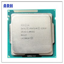 해외 인텔 펜티엄 프로세서 G2030 (3M 캐시 3.0 GHz) CPU LGA1155 제대로 작동하는 100% PC 컴퓨터 데스크, One Color_One Size, 상세 설명 참조0, 상세 설명 참조0
