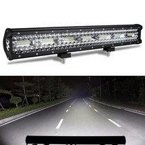 슈퍼 420w 고출력LED써치라이트바 화물차중장비 LED 트리플 행 콤보 바 스트립 작업 조명 오프로드 라이트 고출력 작업 조명