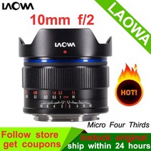 Venus Optics Laowa 10mm f/2 렌즈 Zero-D Micro Four quarterds 용, 01 Macro 4/3