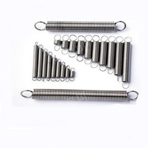 10 개 인장 스프링 0.2mm 0.3mm 0.4mm 0.5mm 0.6mm 스테인레스 3, 30mm, 0.6mm 10개, 5mm