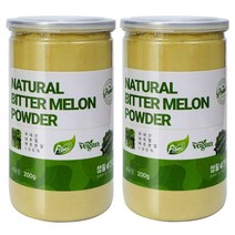 국산 여주가루 여주분말 200g, 2통