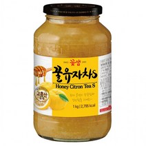 맛있는꽃샘 꿀 유자차S 1KG사무실 대용량 업소용 식당용 간식 소스, 상세페이지 참조