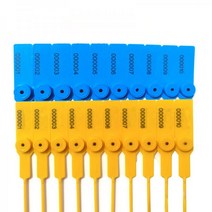 100PCS 도난 방지 컨테이너 인감 잠금 일회용 플라스틱 씰 자동 나일론 케이블 타이 그것은 사용자 정의 할 수 있습니다 로고 28cm, 빨간