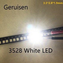 500 개/몫 0.2W SMD 2835 LED 전구 21-25lm 흰색 쿨 화이트 비즈 칩 DC3.0-3.4V 판매, 한개옵션0
