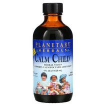 플랜터리 허벌 캄 차일드 허브 시럽 4 fl oz (118.28 ml), 1개