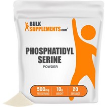 벌크서플리먼트 포스파티딜 세린 파우더 10g BulkSupplements Phosphatidylserine Powder