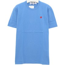 꼼데가르송 국내배송)꼼데가르송 P1T3141 BLUE 하트 티셔츠