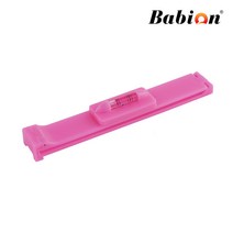 바비온 헤어 수평집게, 핑크, 1개