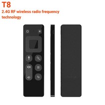 T8 프로 T9 2.4G 무선 플라이 에어 마우스 제어 미니 키보드 안드로이드 TV 박스/윈도우/리눅스 자이로스, [02] T8