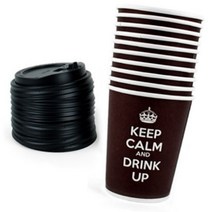 핫컵 10온스 테이크아웃 커피 카페 종이컵 뚜껑 세트 라떼 뜨거운 음료 용기 10oz 아메리카노