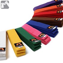 브랜드없음 무도인 - 칼라벨트 한번띠/태권도 160cm 180cm