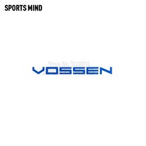 휠 용품 VOSSEN-자동차 레이싱 데칼 스티커 휠 림 자동차 스타일링 액세서리 5 개, 06 blue_01 14x1.3cm