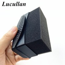 크롬휠복원 크롬붓페인트 Lucullan-U 모양 타이어 왁스 연마 컴파운드 스폰지 아크 에지 브러시 액세서리, 1 PC Tire Sponge