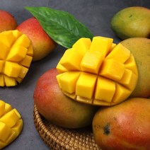 채홈 항공수입 고당도 애플 망고 브라질 애플망고 2kg 4kg (대과/특대과 혼합), 4kg 대과 특대과 혼합 (8과~12과)