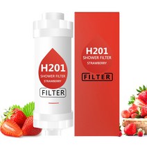 아로마 샤워 헤드 필터 연수기 부드럽고 모발/피부 개선 염소 제거 욕실 액세서리, 06 Strawberry