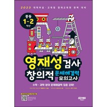 [3시이전 당일출발] 2023 영재성검사 창의적 문제해결력 모의고사 중등 1~2학년