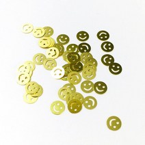 우드 필러 코킹 실리콘 월드 1 박스 반짝이 금속 프레임 UV 에폭시 수지 쥬얼리 필러 DIY 공예 네일 아트, 10 Smiley
