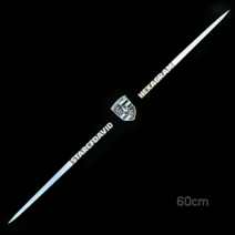 반사 자동차 스티커, 60cm, Porsche, 1개