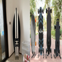 스노우보드 서핑보드 스케이트보드 롱보드 데크 스탠드 거치대 선반 보관 진열대 인테리어 브래킷 랙 디스플레이 서프 보드 SURF BOARD STAND, 대형