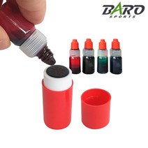 바로골프 리필잉크 골프공 마킹 도장 스탬프 유성잉크 (레드 블루 블랙 그린)