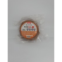 [전통이레식품] 하동 100% 국산콩 촌 생청국장 400g 1개