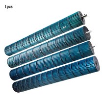 배관 크로스 플로우 팬 송풍기 휠 플라스틱 블레이드 임펠러 에어컨 1-3P, 04 95X580mm