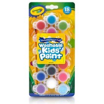 잘지워지는 찍어쓰는 유아물감 붓 크레욜라 촉감놀이