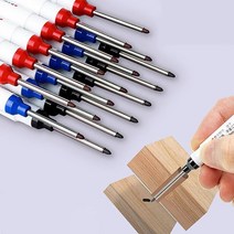 산업용 마킹펜 표식 목재 유리 타공 천공 마커 다양한소재 작업용, A) 블랙, 1개