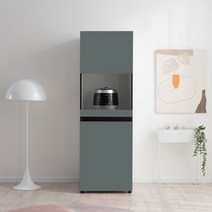 [리센트] 커스텀 밥솥 슬라이딩 주방수납장 600(일반형), 문 열리는 방향:좌측형