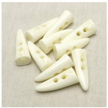 1셋10개 떡볶이 단추 백아이보리 2cm 아이보리 4cm 우드 3cm, 백아이보리2cm