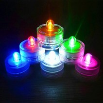 LED 어항 방수 전구 조명 마리모 미니 소형 DIY, 3어항방수조명-블루