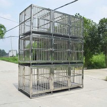 애견 호텔장 반려동물 개 철망 케이지 사육장 부스, 길이 187x폭 75x높이 130
