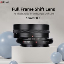 Astrhorif-18mm F8 풀 프레임 틸트 시프트 렌즈 캐논 R RF R5 R6 니콘 Z Z6 ZFC 소니 E 마운트 A7 A7III, 01 Canon RF Mount