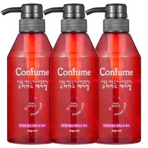 과일나라 컨퓸 슈퍼하드 헤어젤 400ml X 3개 /초강력, 컨퓸 슈퍼하드 헤어젤 400ml X 3