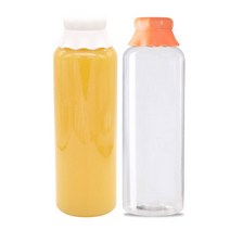 주름이중마개 일자페트 900ml, 연두마개, 1개