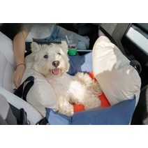 강아지카시트 강아지안전벨트 반려동물 벨트, (블랙+그린)20파운드 미만 반려동물 권장