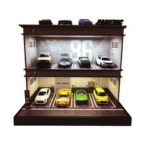 다이캐스트 주차장 자동차모형 토미카 디오라마 전시diorama 차고 1 64 476, b2f