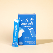 칵테일믹스 제로밤 밀키 소다 5g x 12개입, 1케이스
