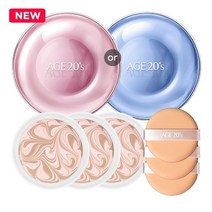 [NEW] Age20s 에센스 커버팩트 뉴오리지널 (케이스1+리필3개), 핑크/23호, 없음
