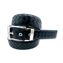 티지스톤 T.Z STONE-TZ1D119BK GOLF 남성 이태리카프 핸드메이드 메쉬 블랙 골프벨트, 선택옵션