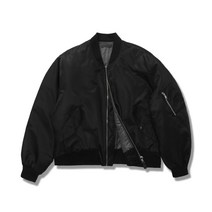 JEMUT 329 리치 오버 MA-1 자켓 블랙 YHJK2269 Reach Over Jacket Black YE