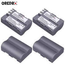 배터리 카메라용 밧데리 2000mAh EN-EL3E EN 충전기가있는 Nikon D300 D90 D80 D70 D50 카메라, 03 4x Battery