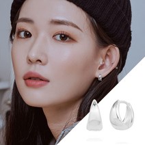 윙블링 925실버 애니볼드 원터치 링귀걸이
