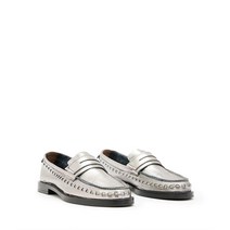 [해외정품] 올세인츠 소피 메탈리스 로퍼스 AllSaints