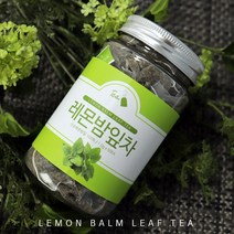 티백스토리 100% 독일산 건조 레몬밤잎차 티백, 50g, 1병