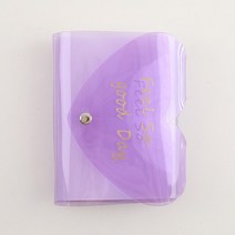 후지 필름 인스탁스 7C 8 9 25 50s 용 64 포켓 미니 사진 앨범 케이스, 04 Purple