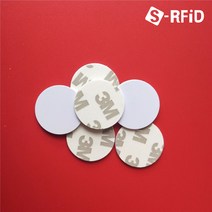 도어락 스티커 RFID 태그 복사 디지털 도어록 EM 125Mhz 원태그, EM 25mm 복사 태그 (No.21T), 1개