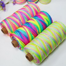 2.0mm 300g/150g 멀티컬러 레인보우 나일론 파라코드 (3컬러), 네온(150g)