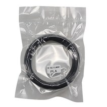 3D프린팅 PLA필라멘트 쓰리디필라멘트 3D필라멘트 10 미터 pla 1.75mm 필라멘트 인쇄 재료 플라스틱 3d 프린터 압출기 펜 액세서리 블랙 화이트 레드 컬러풀, 검은 색