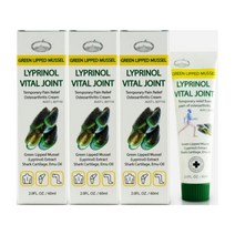 Natures Top LYPRINOL VITAL JOINT CREAM 네이쳐스탑 초록입홍합 리프리놀 바이탈 조인트크림 100ml 3팩